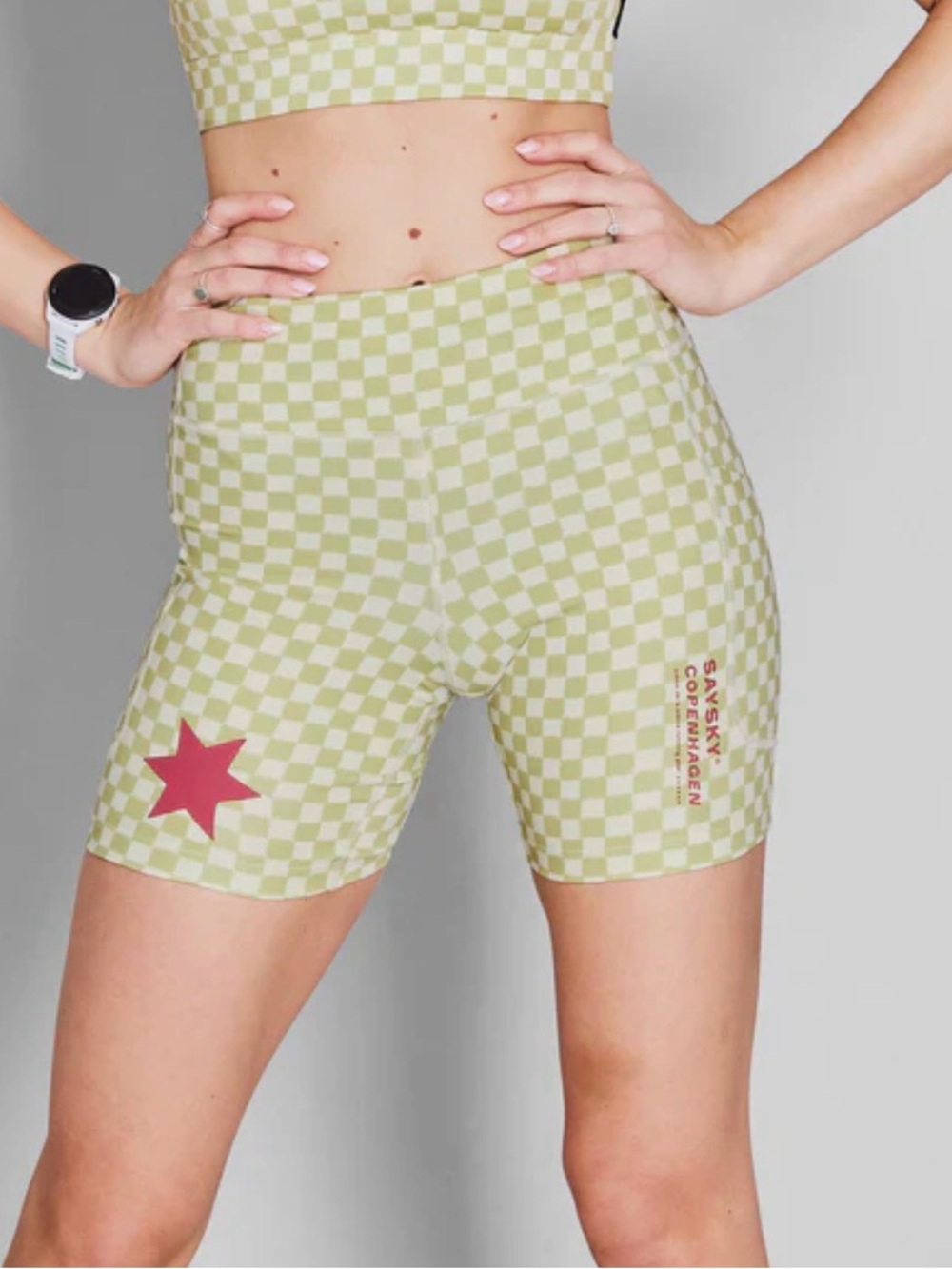SAYSKY Checkered Combat + Shorts
